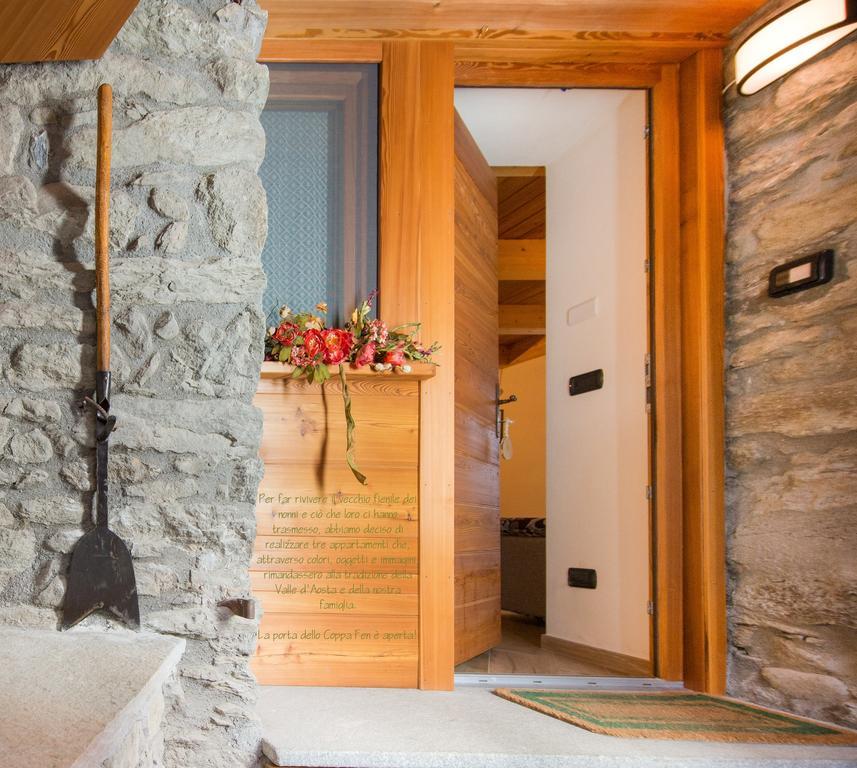 Appartamento Lo Coppa Fen Aosta Esterno foto